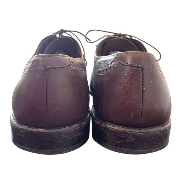 Allen Edmonds Chester Wingtip Oxfords Brown 13 D Lace-Up Career Formal Office - Picture 4 of 13